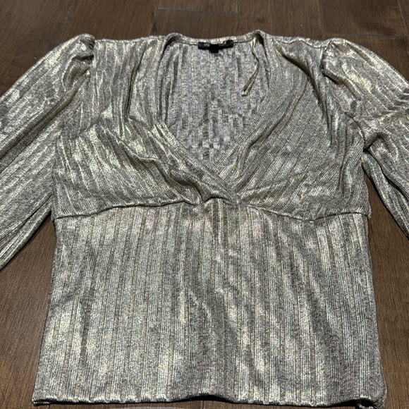 Dynamite crop blouse sz Xs - Picture 2 of 4